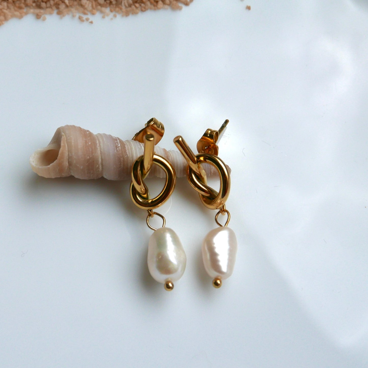 Boucles d'Oreilles Perle