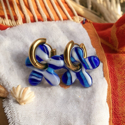 Vera Striped Earrings