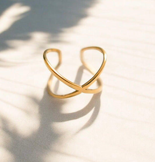 Adjustable Wave Ring