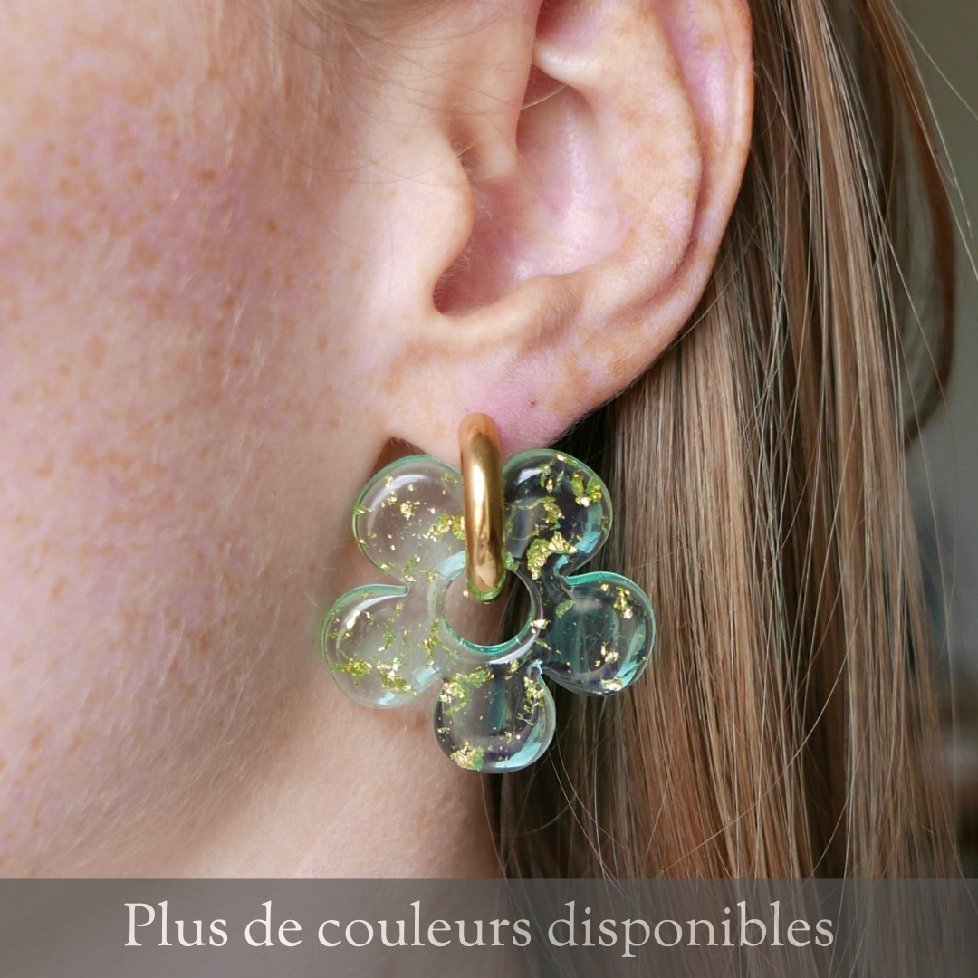 Boucles d'Oreilles Jasmine