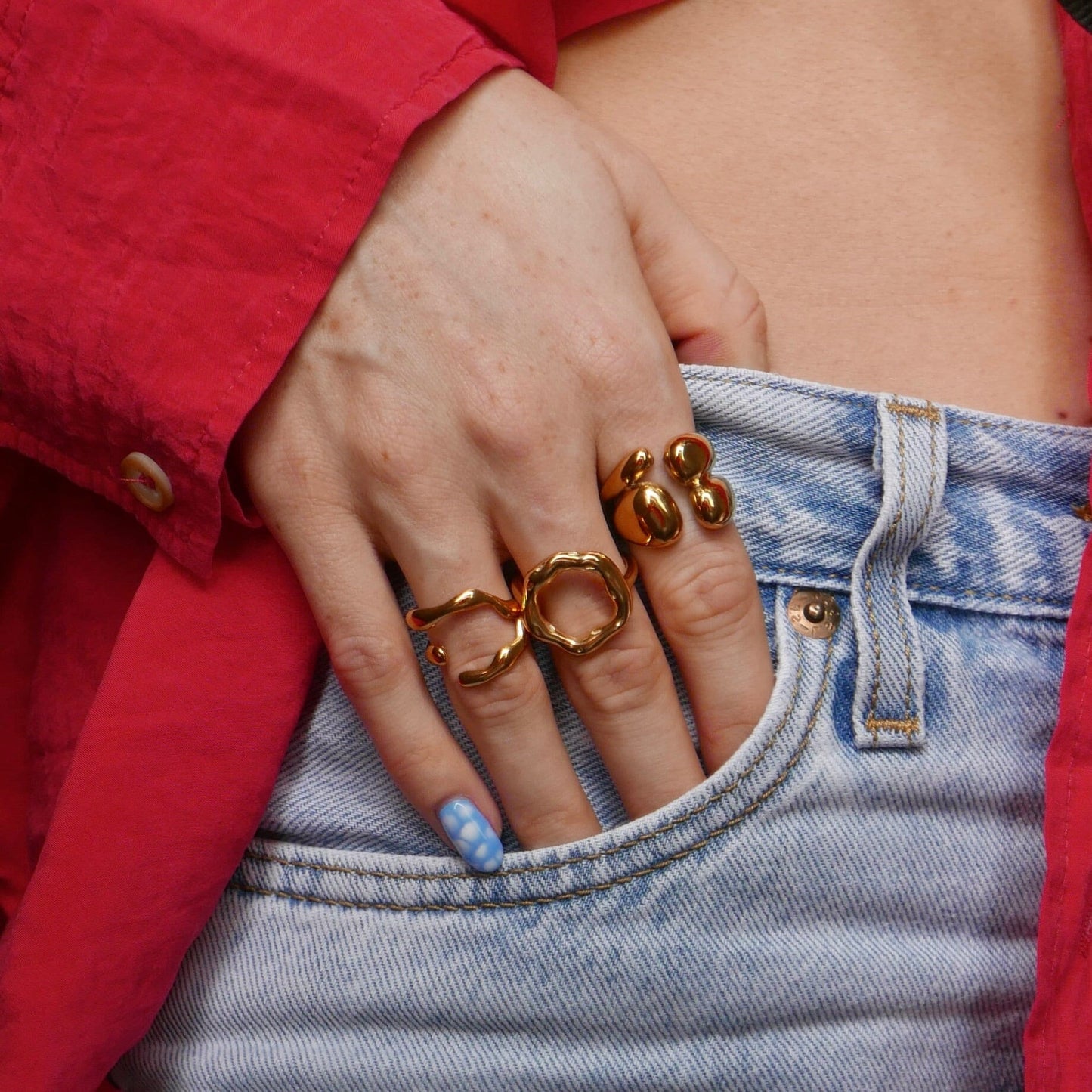 Cléophée adjustable ring